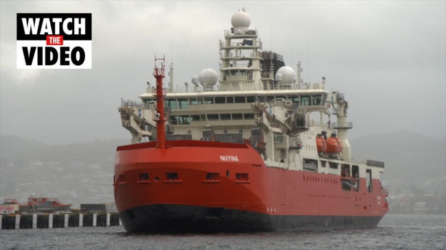 Antarctic Tasmania: New icebreaker RSV Nuyina set to sail to