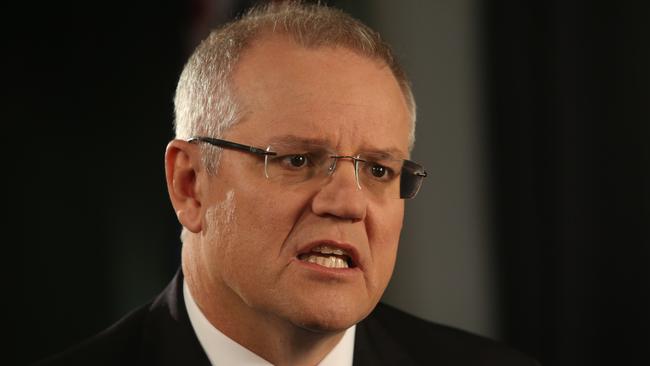 Treasurer Scott Morrison reckons he has come up with a tremendous wheeze. Pic: Kym Smith