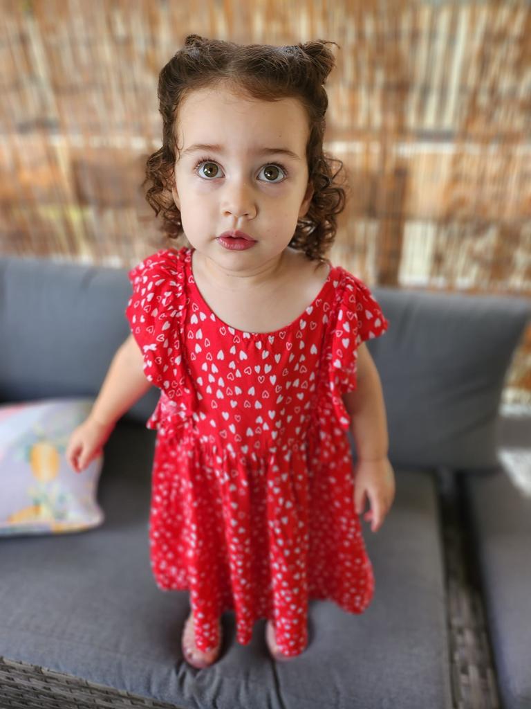 Kida, 2 years - nominated for Brisbane's cutest toddler.