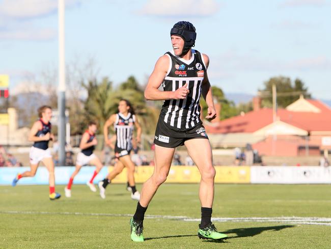 Brad Ebert made a safe return to football after six weeks sidelined with concussion. Picture: AAP/Emma Brasier