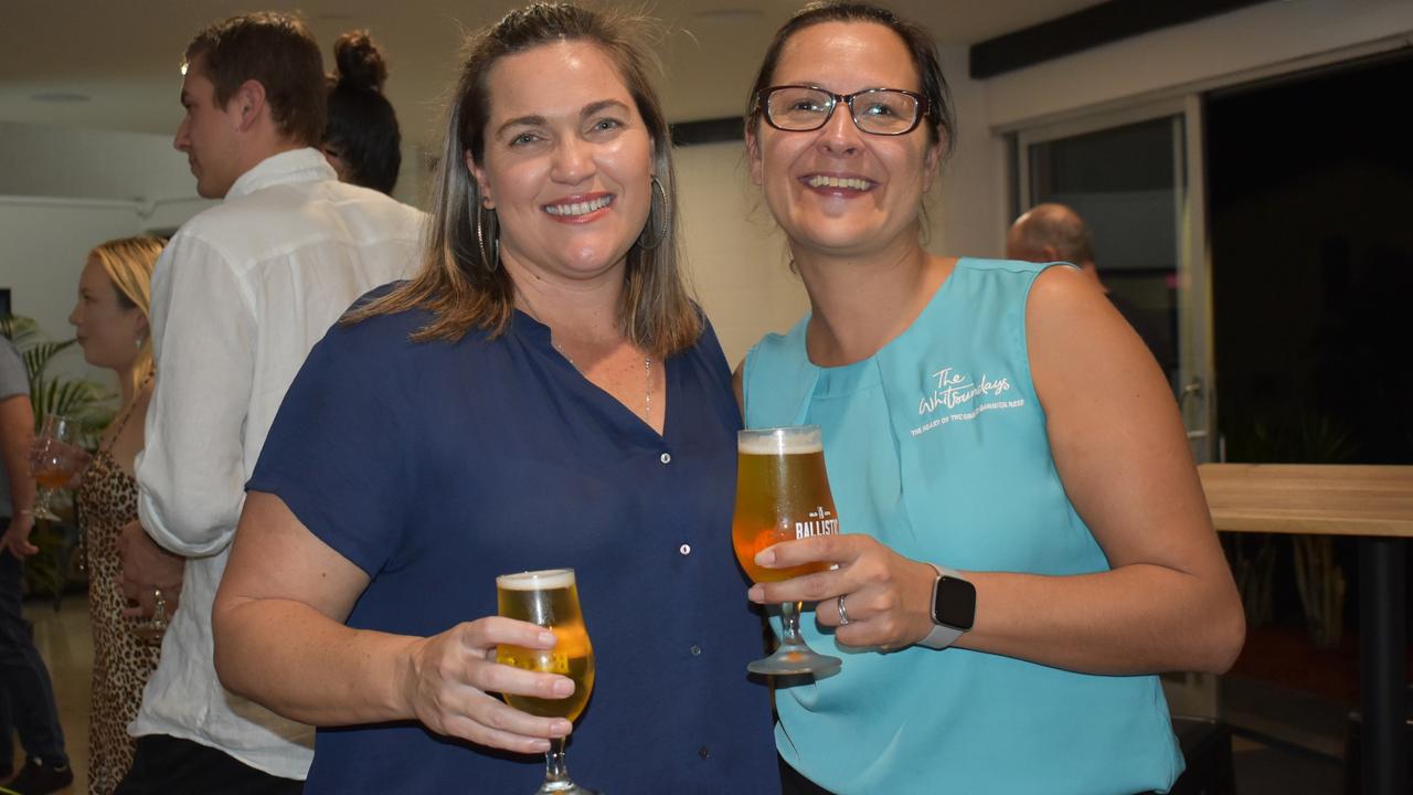 Liza Muller and Donna van 't Hoff of Cannonvale at Ballistic Whitsundays' VIP launch. Picture: Kirra Grimes.