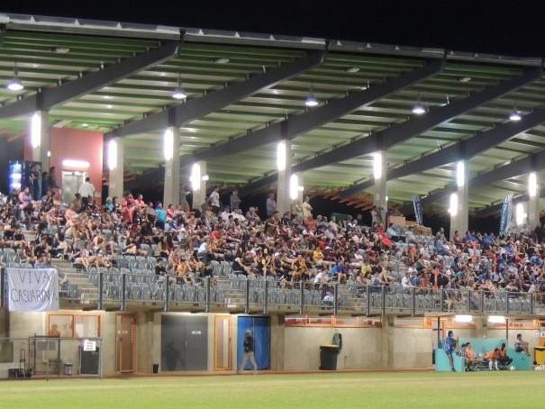 Police investigated the incident following a June 26 match at Darwin Football Stadium. Picture: NT Government.