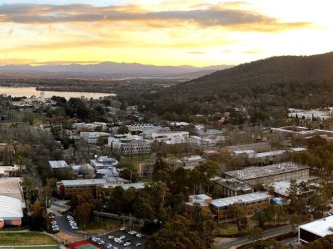 The ANU campus in Acton.