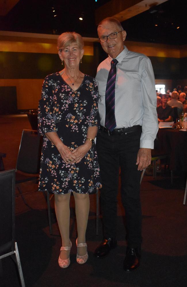 Lisa Jamson and James Gibbs at the 2022 Mackay Australia Day Awards at the MECC on January 25, 2022. Picture: Lillian Watkins