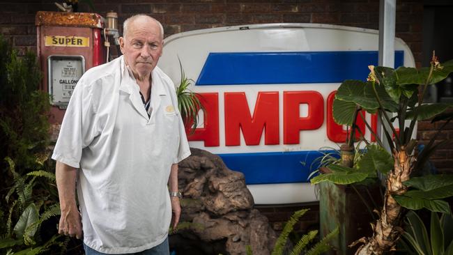 Butcher Philip “Robbo” Robinson at his home in Rosetta after the sentencing of Cheryl Ann Kendall who defrauded over $400,000 from his former business. Picture: Richard Jupe