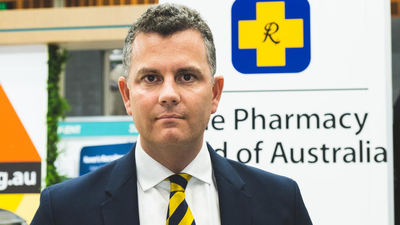 Pharmacy Guild of Australia national president Professor Trent Twomey. Picture: Allen Mechen