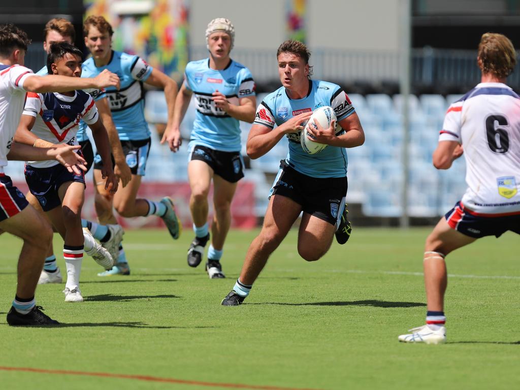 Alex Challenor in the Harold Matthews Cup last year. Picture: Steve Montgomery/Ourfootyteam.com