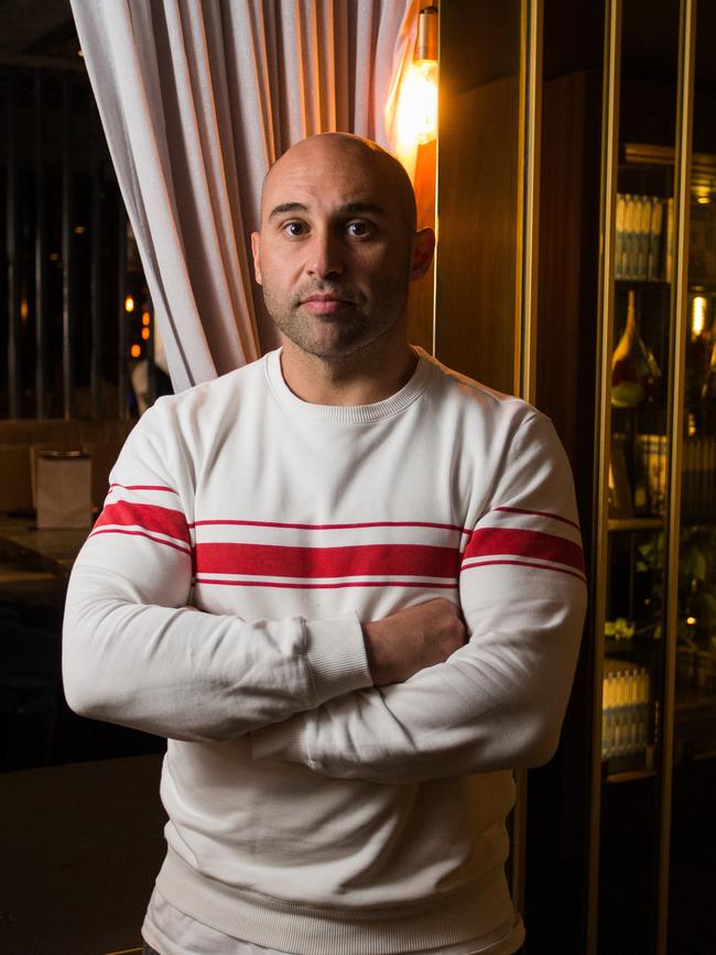 Shane Delia says it doesn’t make financial sense to reopen his flagship restaurant Maha under the current easing of restrictions in Victoria. Picture: Paul Jeffers