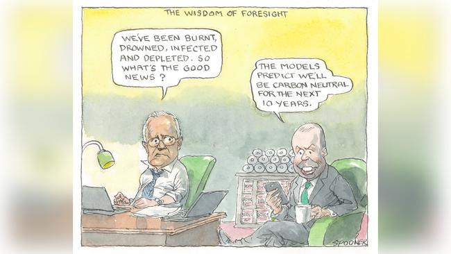 Spooner’s week. Cartoon: John Spooner