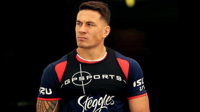 Sonny Bill Williams was welcomed back with open arms. Picture: Mark Evans