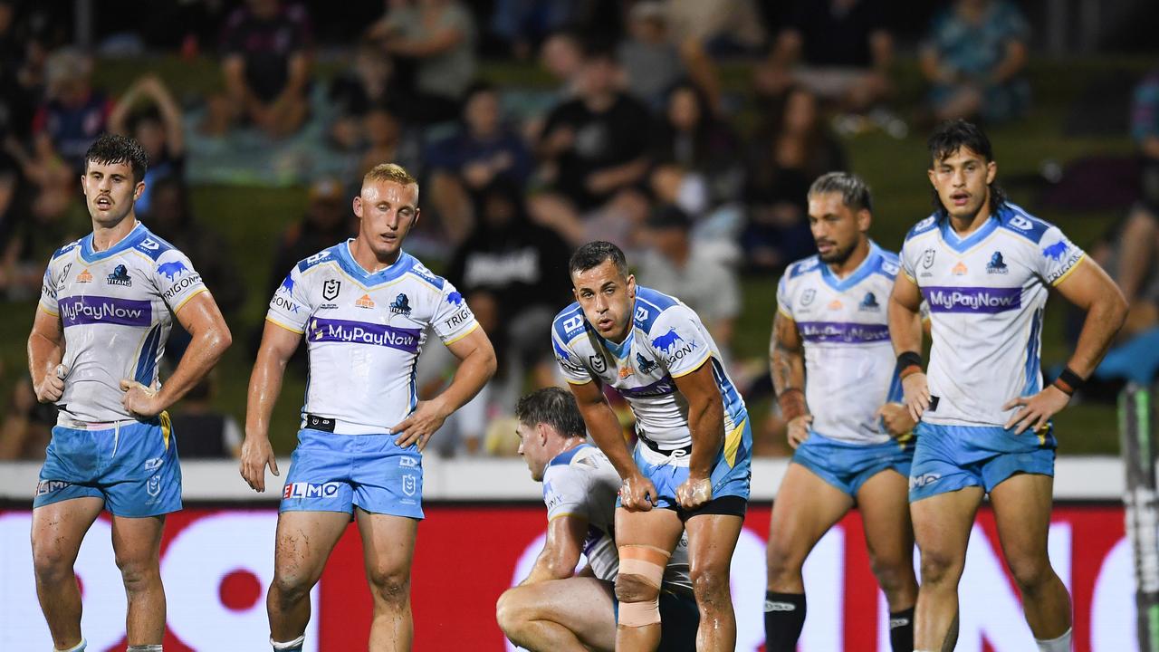 The Titans season is in free fall after a fifth straight loss. Picture: Getty Images.