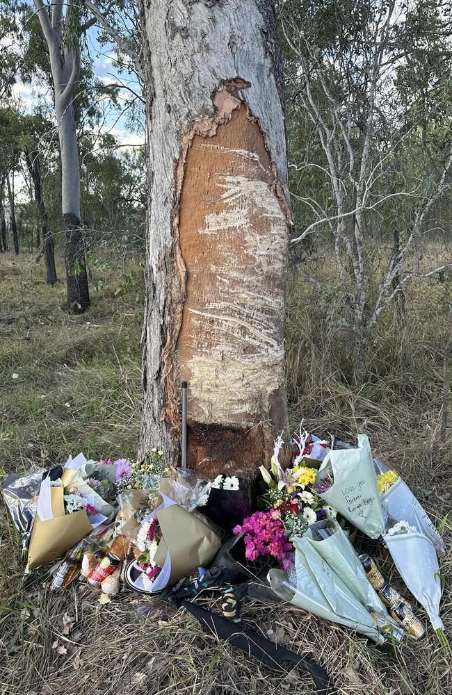 A tribute site has been set up, with flowers being left to remember Joel Weeks. Picture: Facebook.