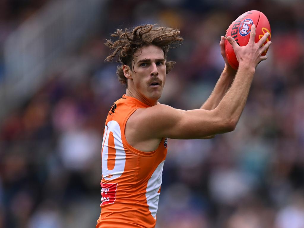 Peatling’s emergence in the back-half of the year has coincided with the Giants’ improved form. Picture: Albert Perez/AFL Photos via Getty Images