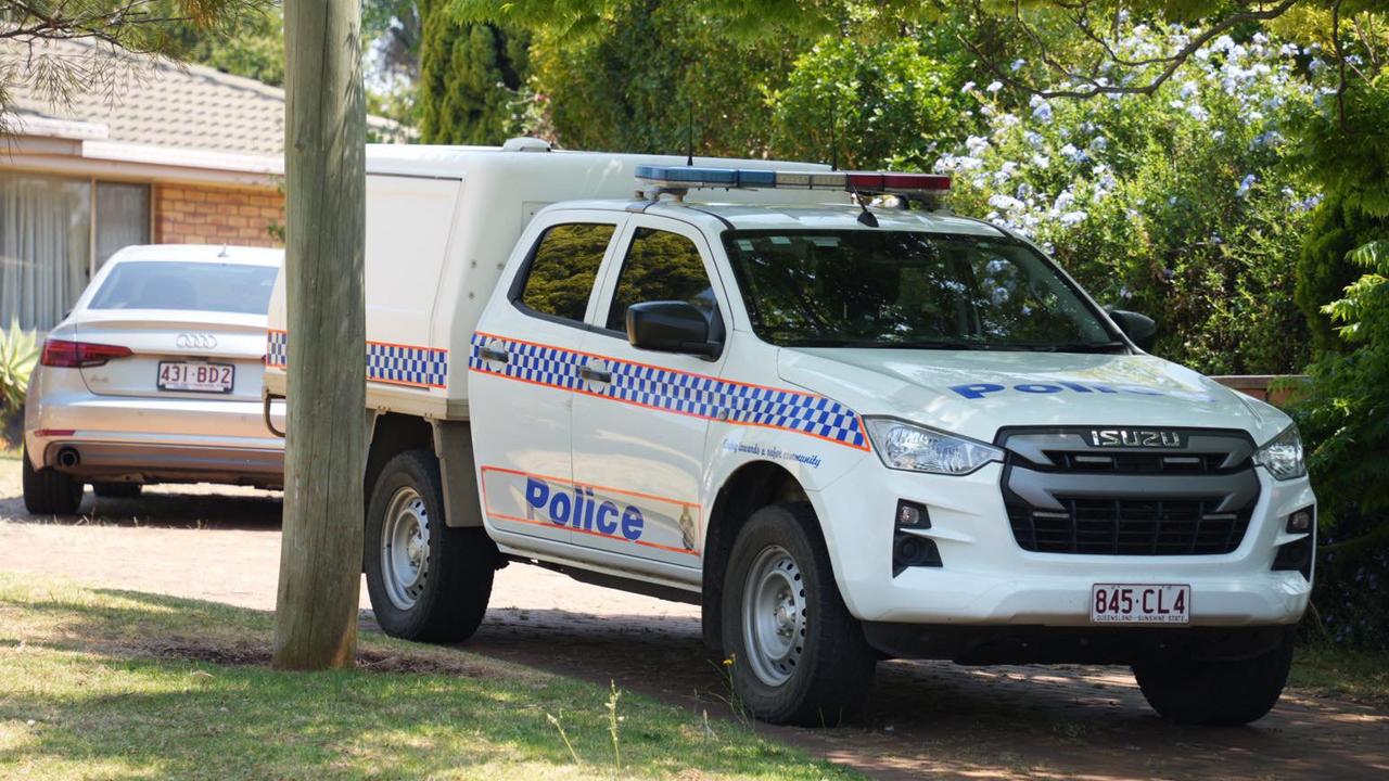 Detectives have established a crime scene at a Rockville home after offenders attacked a man at his home with a tomahawk. Police believe the offenders have been involved in an overnight crime spree across Toowoomba.