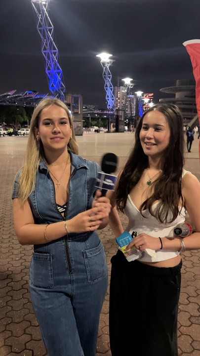Katy Perry fans in Sydney on her recent trip to space