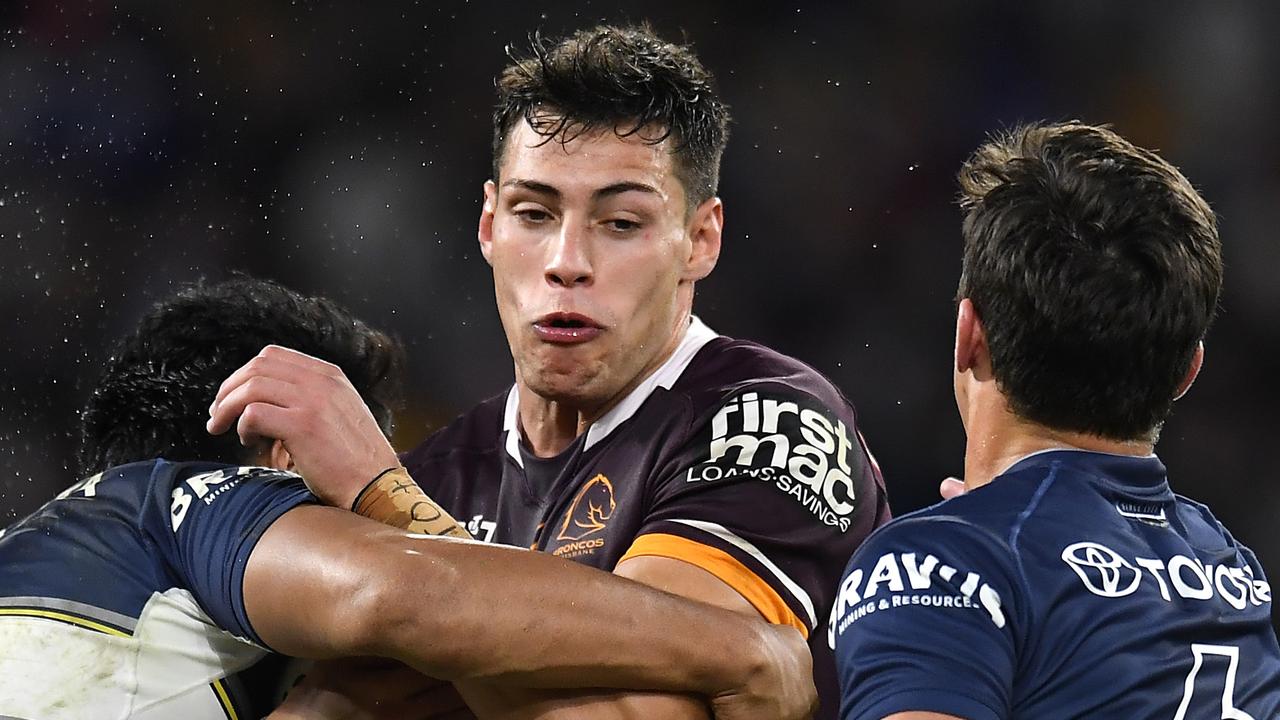 Jordan Riki is determined to help lead the Broncos to the finals. Picture: Albert Perez/Getty Images