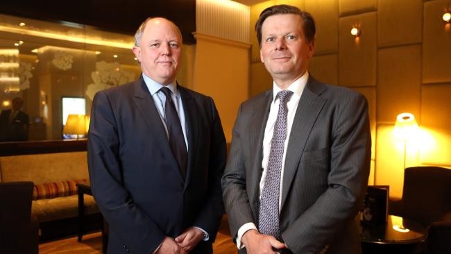 Credit Suisse MD Shane Galligan and CEO John Knox at Sharing Success,