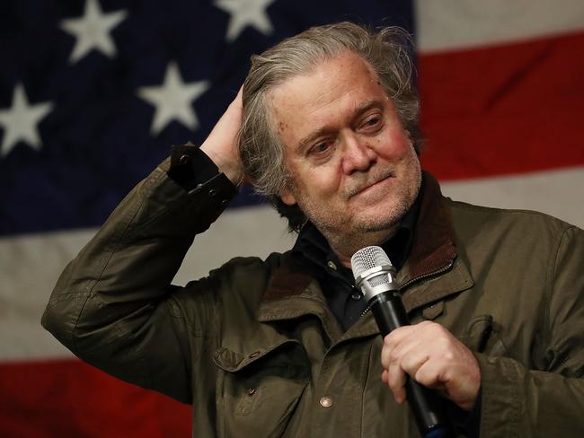 Steve Bannon is in the crosshairs of the Trump family. Picture: AFP/Getty Images/Joe Readle