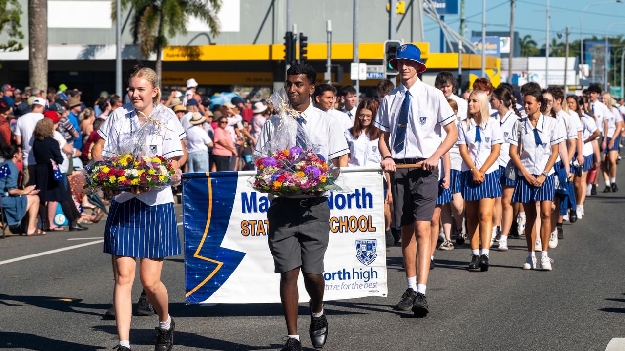 ANZAC Day Mackay Friday 25 April 2025 Picture:Michaela Harlow