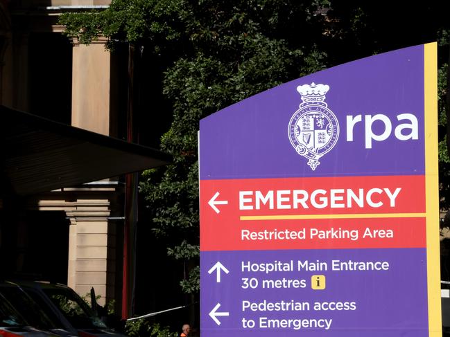 Concerns have been raised about staff shortages at Royal Prince Alfred Hospital. Picture: NCA NewsWire / Damian Shaw