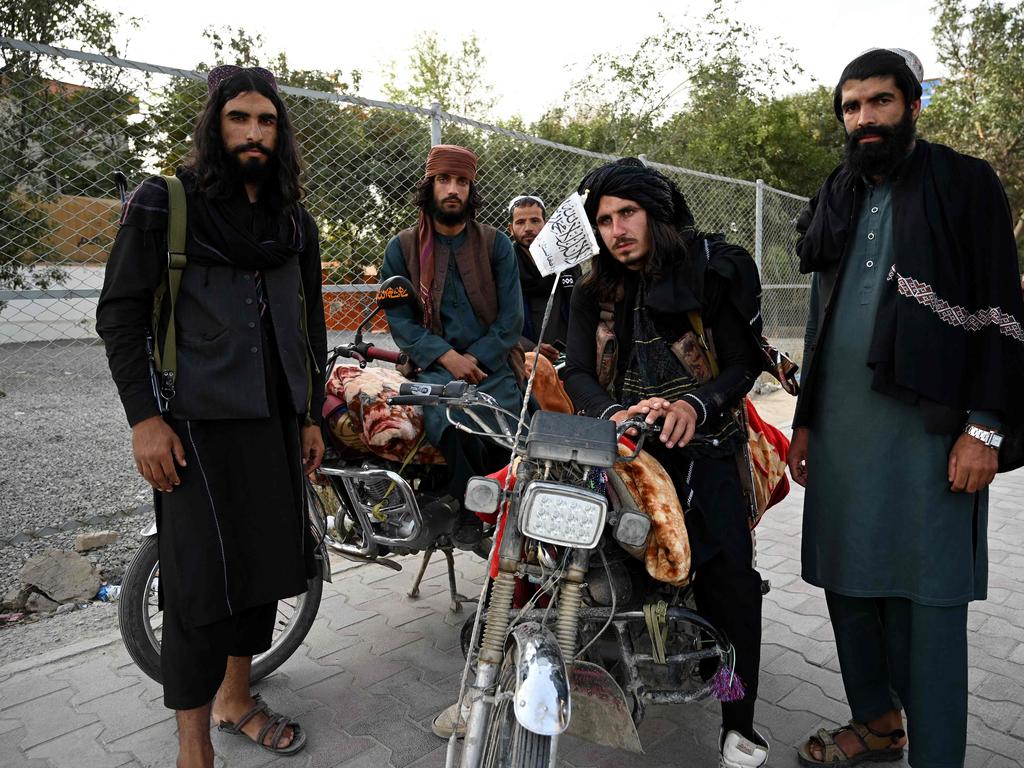 Taliban fighters in Kabul on August 18, 2021. Picture: Wakil Kohsar/AFP