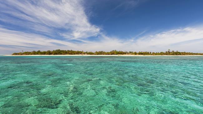 Mystery Island in Vanuatu.