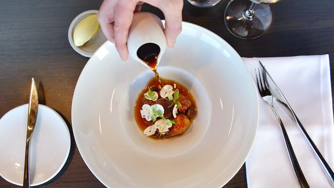 Finger lickin’: stuffed chicken wings in roasted consomme is a 2 Michelin-star dish hiding down on the peninsula