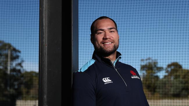 Parramatta Eels star Tepai Moeroa will switch codes to join the NSW Waratahs next season. Picture: Brett Costello