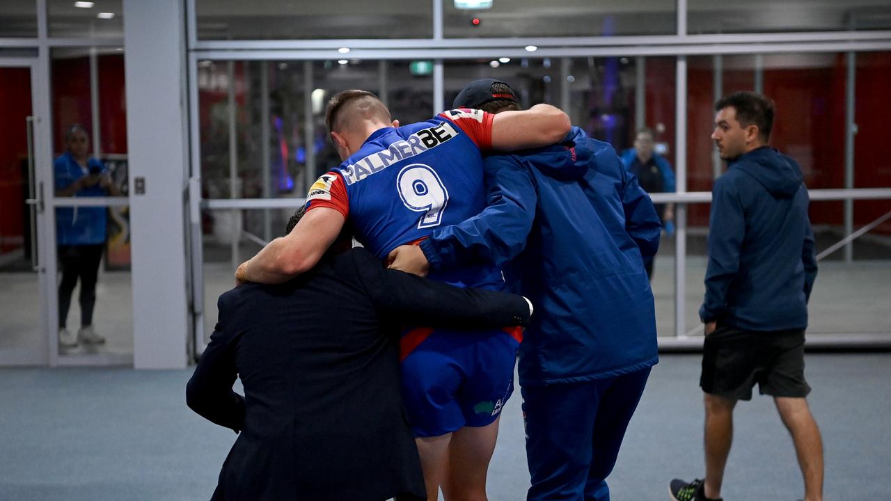 It’s been a luckless stint in Newcastle for Brailey, who suffered three serious injuries in four years. Picture: NRL Photos