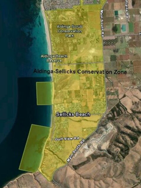 The Sellicks Woodlands and Wetlands Action Network (SWWAN) is proposing to turn the Sellicks Beach and Aldinga area into a conservation park. Picture: SWWAN