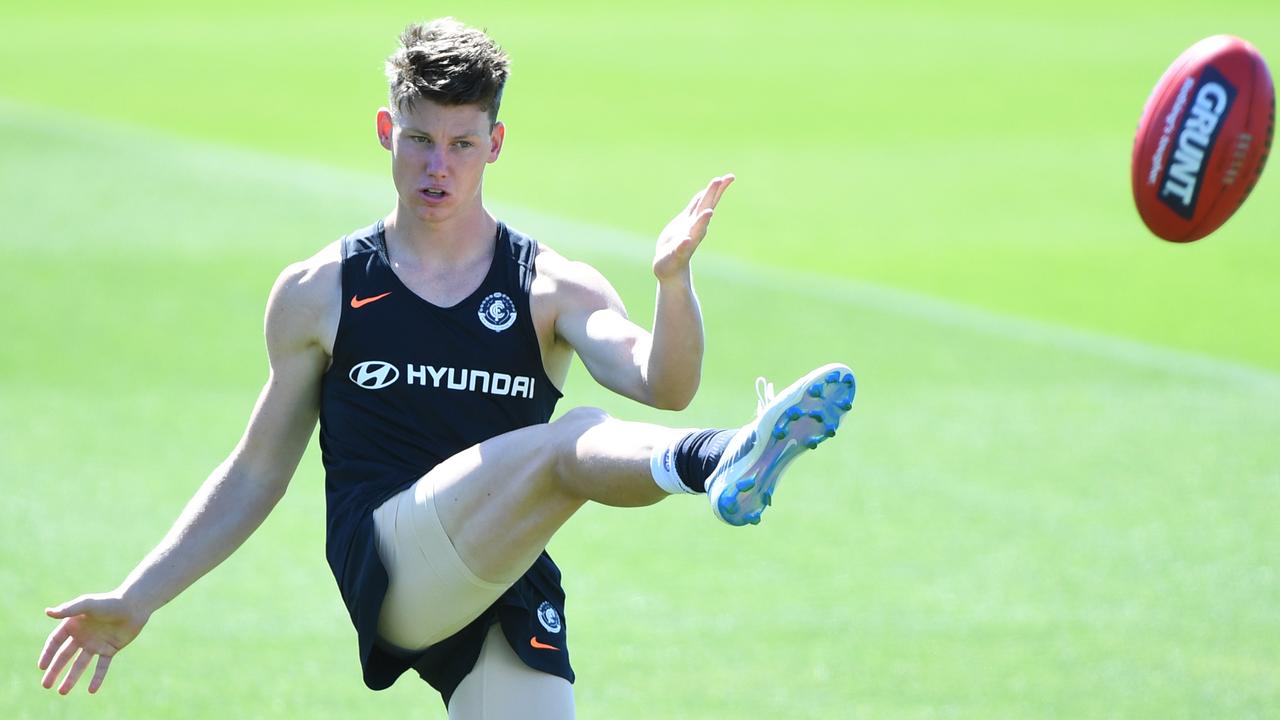 Sam Walsh has been a pre-season star for Carlton.