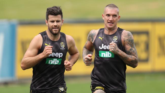 Trent Cotchin says Dustin Martin has finally retrieved his car from the MCG.