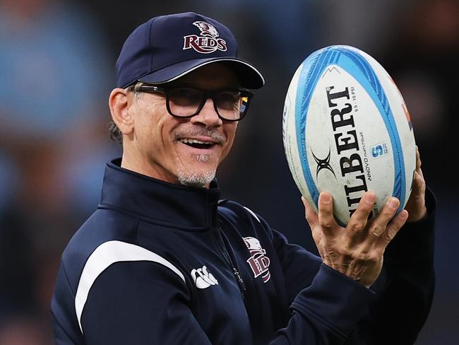 Reds head coach Les Kiss will get two cracks at the Lions. Picture: Matt King/Getty Images