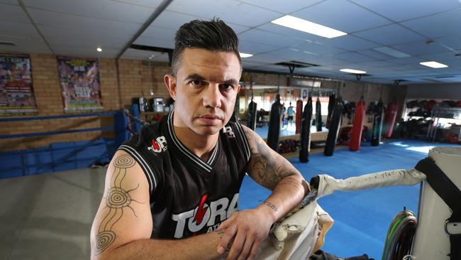 Boxer and former NRL player Joe Williams is not afraid to have his say on issues that matter. Picture: Brad Newman