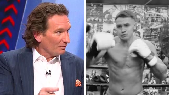 James Hird comments on Jamarra Ugle-Hagan's footage on Channel 9's Footy Classified.