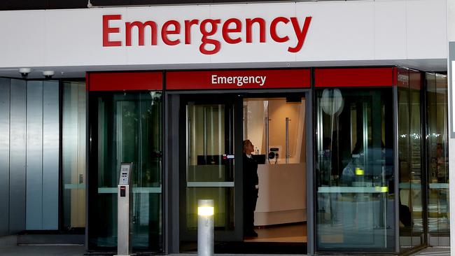 The 42-year-old woman was rushed to the Royal Adelaide Hospital. Picture: Calum Robertson