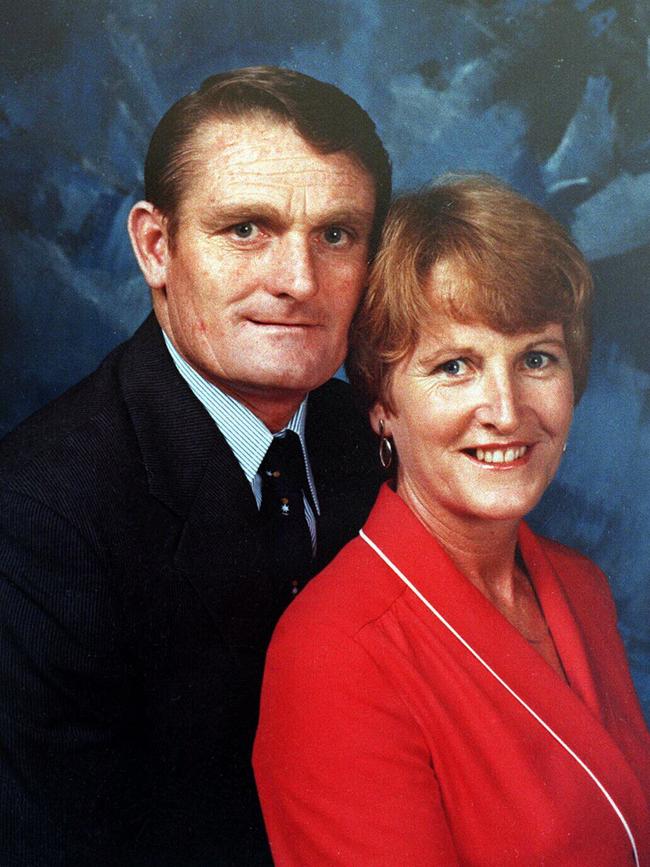 Mr Winchester and his wife Gwen. Picture: Supplied