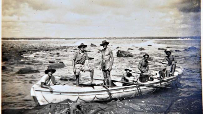 When the group arrived at Old Woman Island, the seas were calms and they were in for good times. Picture: John McCutcheon