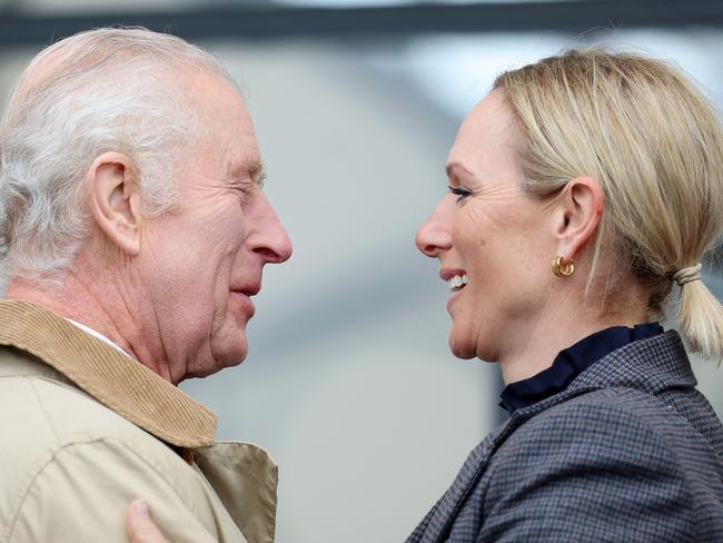 King Charles III and Zara Tindall attend day 3 of the Royal Windsor Horse Show at Windsor Castle. Picture: Chris Jackson/Getty Images