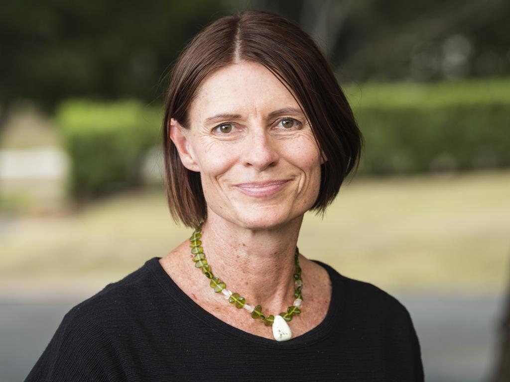 Lifeline Darling Downs and South West Queensland acting CEO Rachelle Patterson, Wednesday, March 1, 2023. Picture: Kevin Farmer