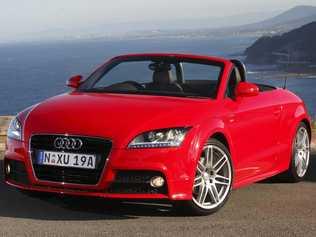 Audi's TT Roadster is now available with an automatic transmission. 