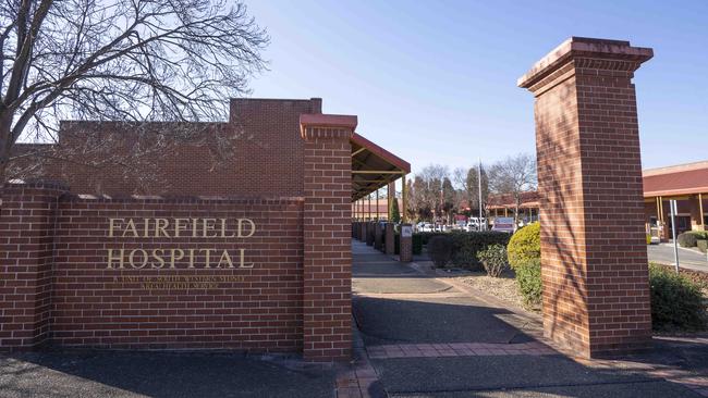 Fairfield Hospital. Picture: Matthew Vasilescu