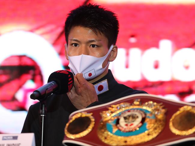 Takeshi Inoue is confident of springing an upset.