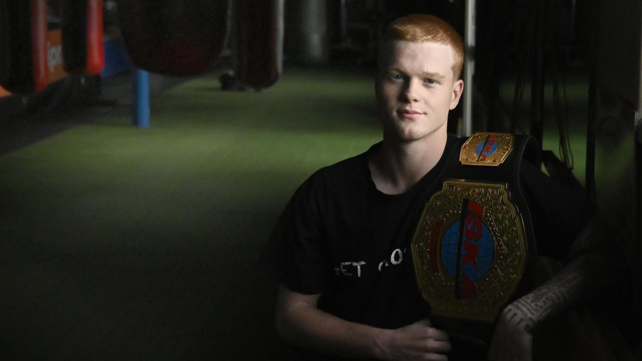 ON DEBUT: Toowoomba Muay Thai fighter Brandon Spain will make his professional boxing debut this Saturday. PHOTO: Bev Lacey