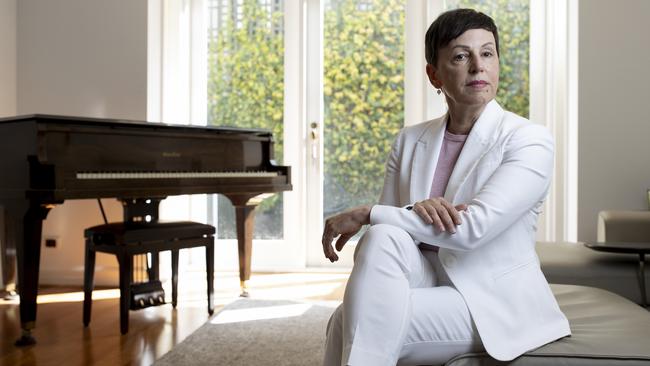 Sophie Galaise says she was sacked as the Melbourne Symphony Orchestra’s managing director after the board overturned her executive team’s decision to sideline pianist Jayson Gillham. Picture: Arsineh Houspian