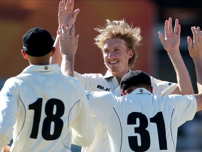 David Moody (centre) is on the move to Victoria. Picture: AAP Image/Richard Wainwright.