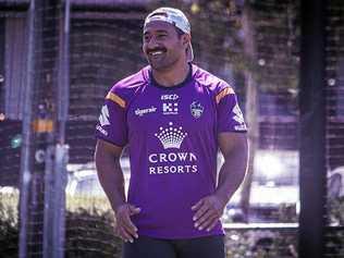 NEW DEAL: Bundaberg's Patrick Kaufusi is moving from the Melbourne Storm to St George Illawarra. Picture: Melbourne Storm