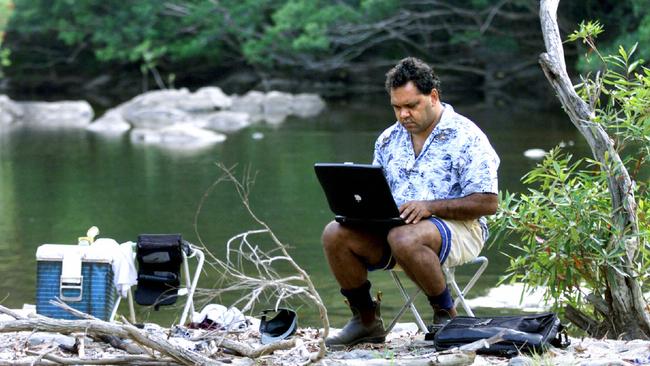 Noel Pearson in Cape York in 1999.