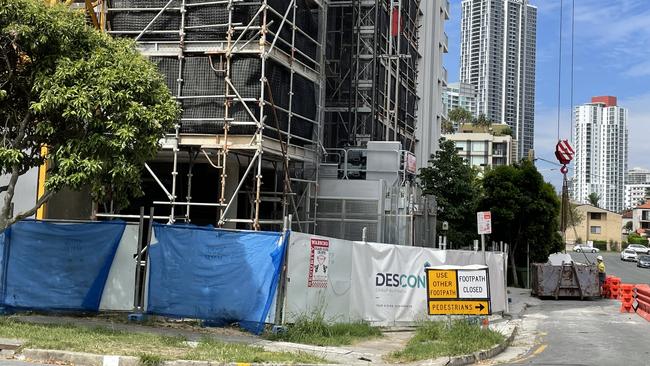 The Waverley Residences, under construction by Descon in Southport were supposed to be completed last year.