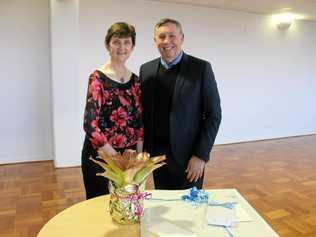 Paula Lange was farewelled by Principal Dr Peter Britton